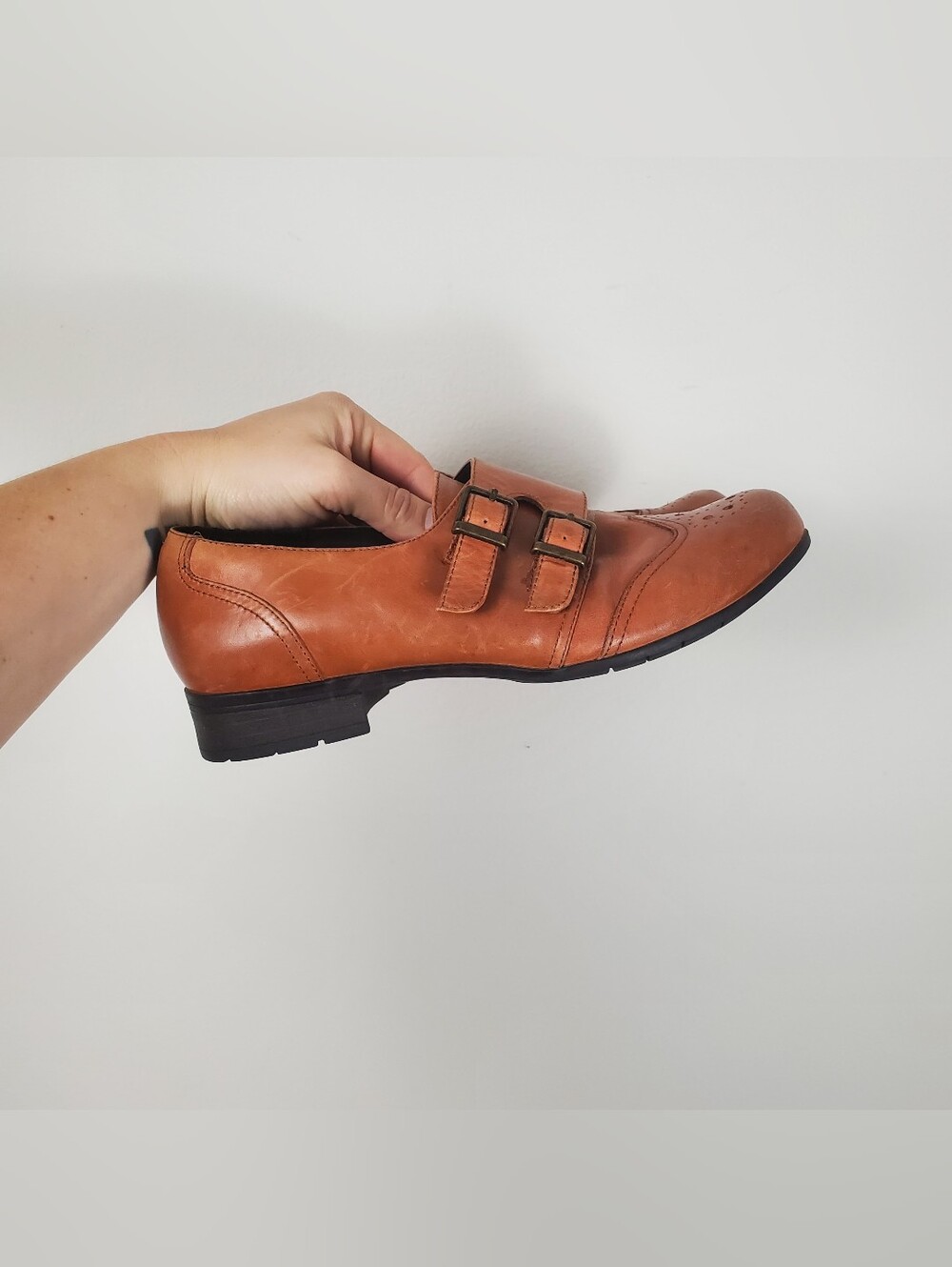 Hotter Shearsby Slip On Buckle Shoes Womens Size 7 - Picture 2 of 11
